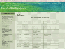 Tablet Screenshot of calcoquiltersguild.com